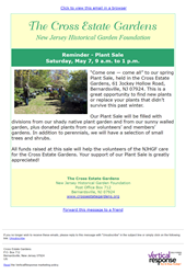 Cross Estate Gardens event reminder